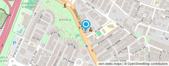 מפת הגעה אל משטרת ישראל-תחנה ראשון לציון