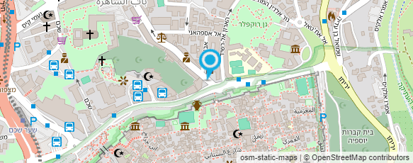 מפת הגעה אל משטרת ישראל-תחנה שלם (ירושלים)