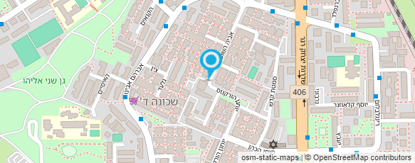 מפת הגעה אל מלונית בן גוריון