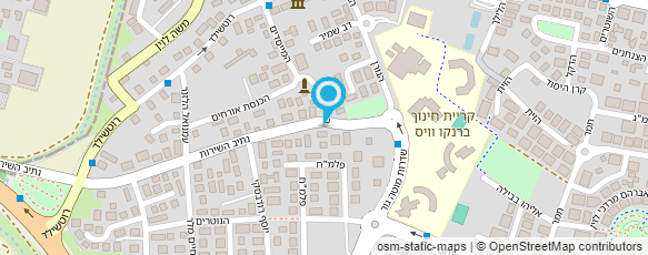 מפת הגעה אל עו"ד אושרית נבון