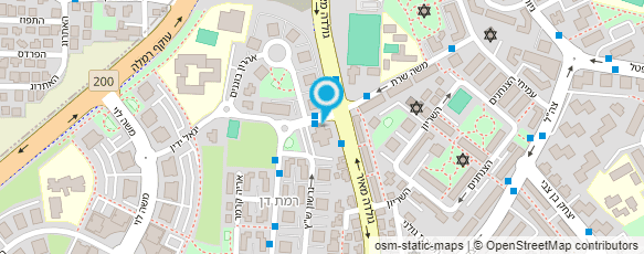 מפת הגעה אל מכבי שירותי בריאות