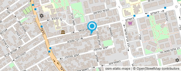 מפת הגעה אל אסתר קוסייב - עיסוי רפואי