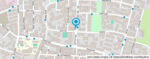 מפת הגעה אל מכבי שירותי בריאות