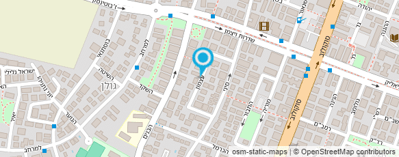 מפת הגעה אל מלי וטל-עיצוב פנים