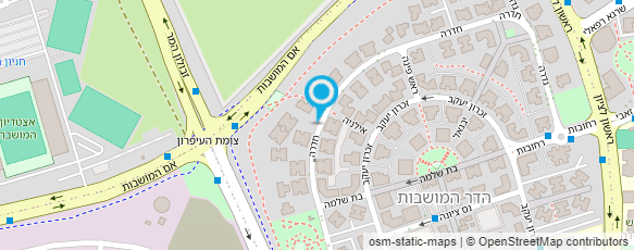 מפת הגעה אל עו"ד נני חגג חיים