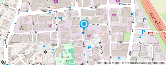 מפת הגעה אל סטודיו קרמיקה