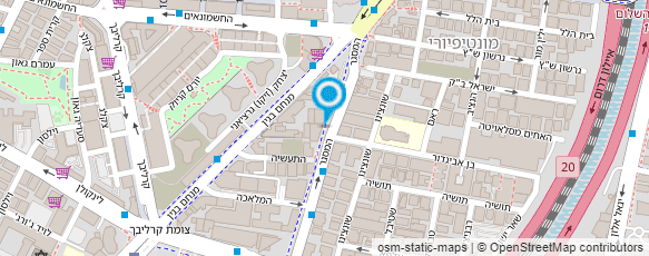 מפת הגעה אל עו"ד חגא יוסי