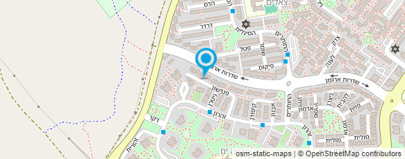 מפת הגעה אל ג'מים - מרכז מים