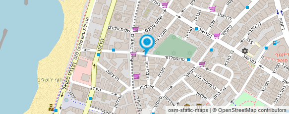 מפת הגעה אל גבריאל פלאפל