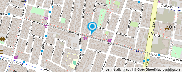 מפת הגעה אל תופרת אליזבט מפת הגעה אל תופרת אליזבט