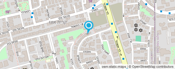 מפת הגעה אל סושי סושי קרית אונו