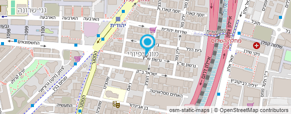 מפת הגעה אל עו"ד ורמן-מרצקי נילי