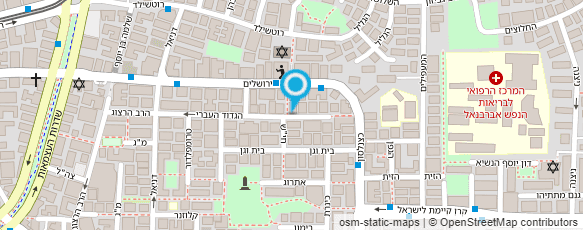 מפת הגעה אל סטודיו עידית דיזיין