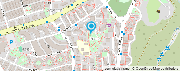 מפת הגעה אל גן אורן-זית