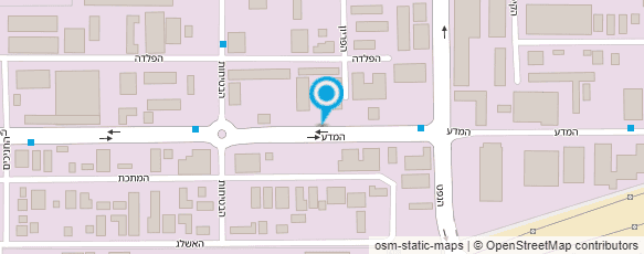 מפת הגעה אל כלמוביל - מרכז שירות אשדוד