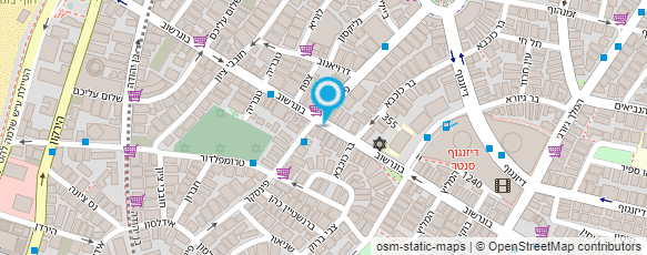 מפת הגעה אל גו-תיק תיקי וארנקי מעצבים