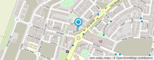 מפת הגעה אל די.ג'י. ששון