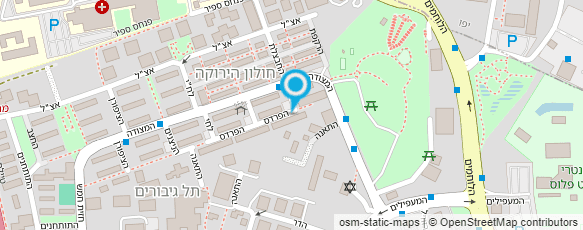 מפת הגעה אל אבי הדברות והרחקת יונים