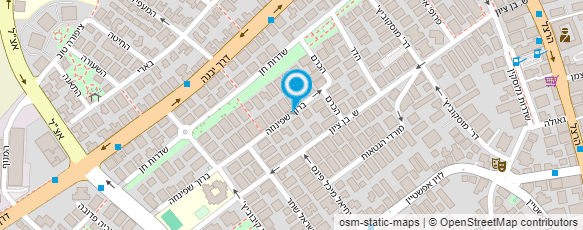 מפת הגעה אל פנסיון אהבה-לכלבים