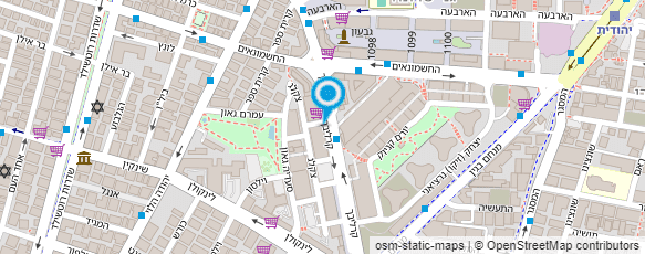 מפת הגעה אל אטליז חינאוי