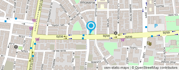 מפת הגעה אל אור רוזן קוסמטיקה מפת הגעה אל אור רוזן קוסמטיקה