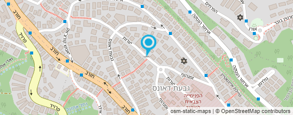 מפת הגעה אל גיא כהן עיצוב תכשיטים