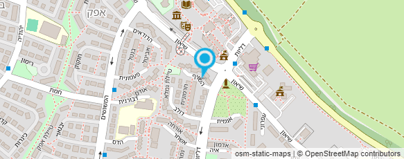 מפת הגעה אל גן מועדונית