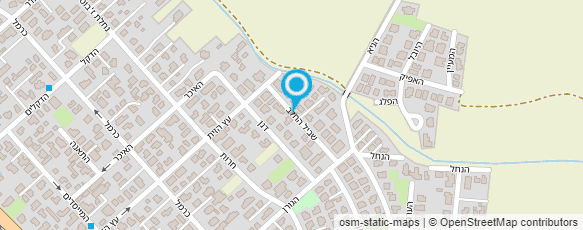 מפת הגעה אל עיצובי הילה