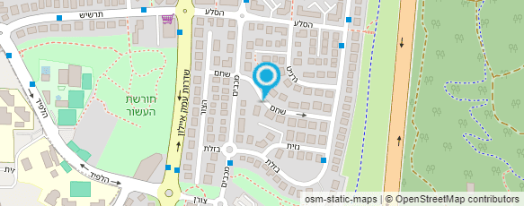 מפת הגעה אל בית ספר ליד למוזיקה