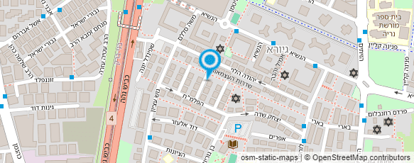 מפת הגעה אל המעון הפתוח