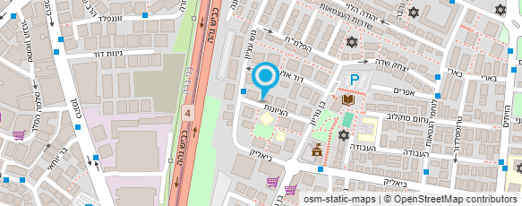 מפת הגעה אל גן מרינה