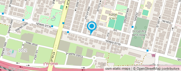 מפת הגעה אל גן לוטן