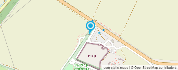 מפת הגעה אל פארק המעיינות