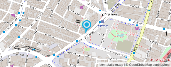 מפת הגעה אל עו"ד קרוליין עידן