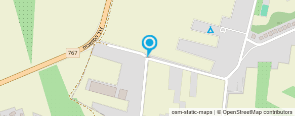 מפת הגעה אל דרך העץ-קמפינג