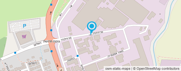 מפת הגעה אל נייר חדרה-מרכז המבקרים