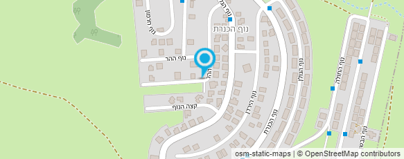 מפת הגעה אל אתי נוף לכנרת