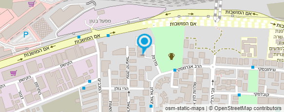 מפת הגעה אל מרים ישראלוביץ