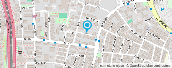 מפת הגעה אל אחיקם כהן הנדסת חשמל