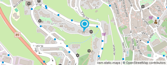 מפת הגעה אל טנת''א