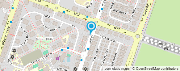 מפת הגעה אל אלזי ממתקים בעבודת יד