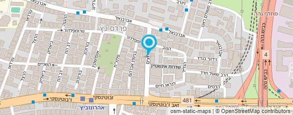 מפת הגעה אל מהמושב לתושב