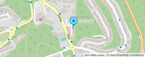 מפת הגעה אל חדרי אירוח בגליל