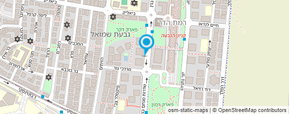 מפת הגעה אל יובל השכרת ציוד להקרנה