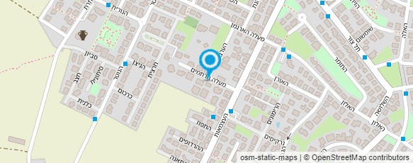 מפת הגעה אל מיקה ברמץ - אמנית קרמיקה