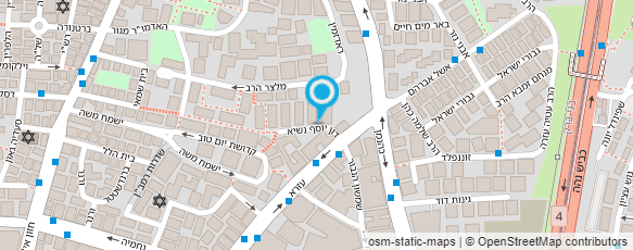 מפת הגעה אל אגודת שן וחן