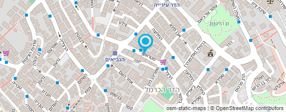 מפת הגעה אל רודאו חגורות