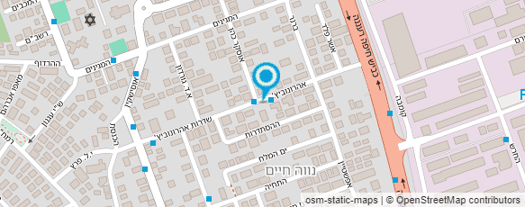 מפת הגעה אל גן שקד