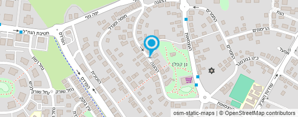 מפת הגעה אל גן דרור