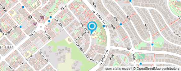 מפת הגעה אל גן הראל